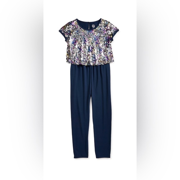 Sequin Embellished Women's jumpsuit - Picture 1 of 13